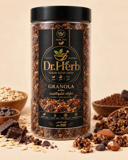 جرانولا دارك شوكولاتة - Dr.Herb